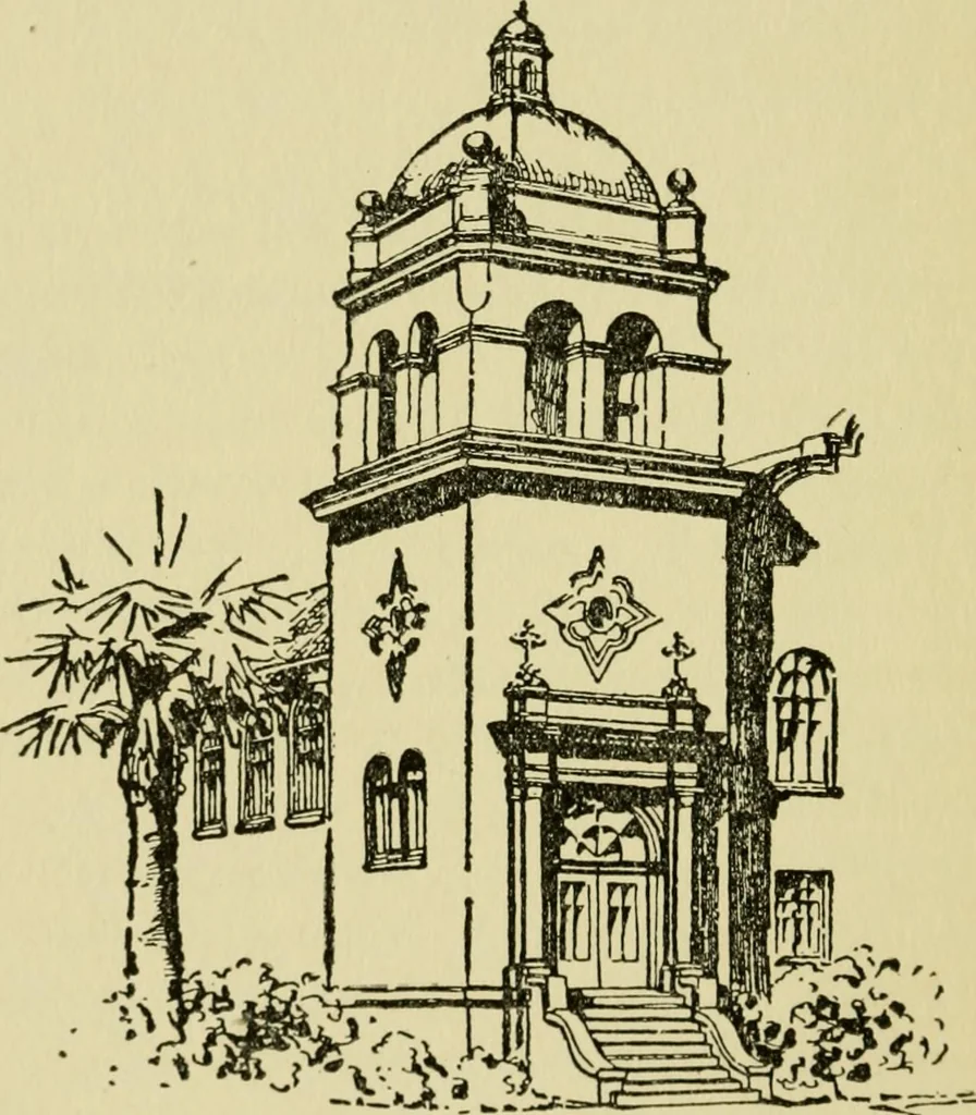 An illustration from Church and Sunday school publicity; practical suggestions for using the printed word to extend the influence of the gospel, 1922, leaf 45