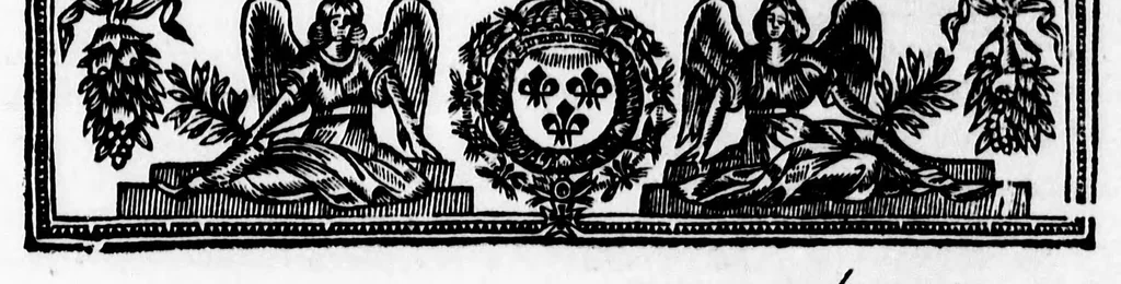 An illustration from Institution au droit françois par rapport à la coutume de Bretagne avec une dissertation sur le devoir des juges [microforme], 1693, leaf 325