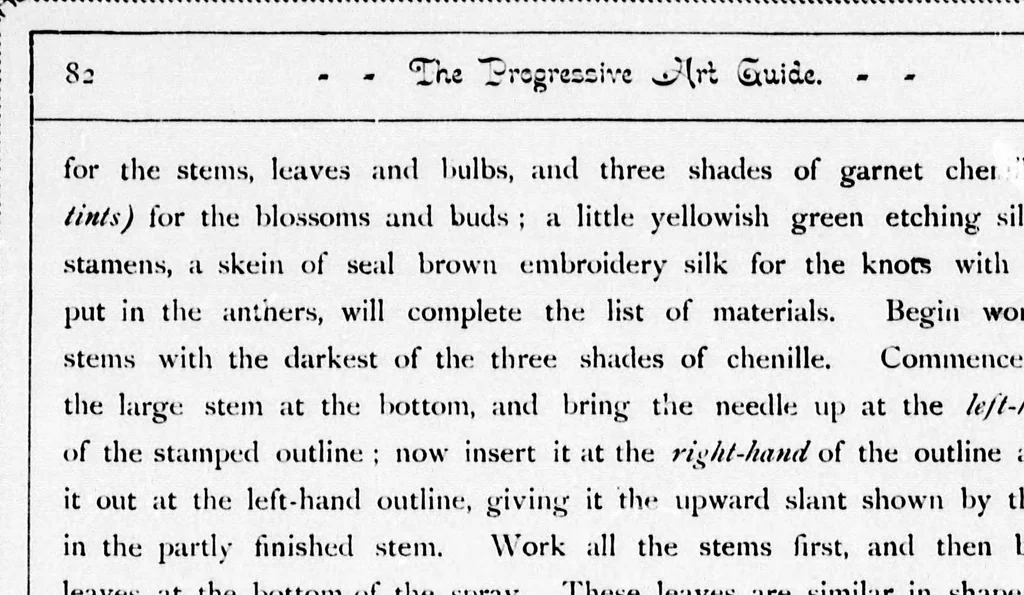 An illustration from The progressive art guide (without a teacher) [microform] : an entirely new method of self-instruction on modern arts, shown in their progressive stages of completion, 1888, leaf 113