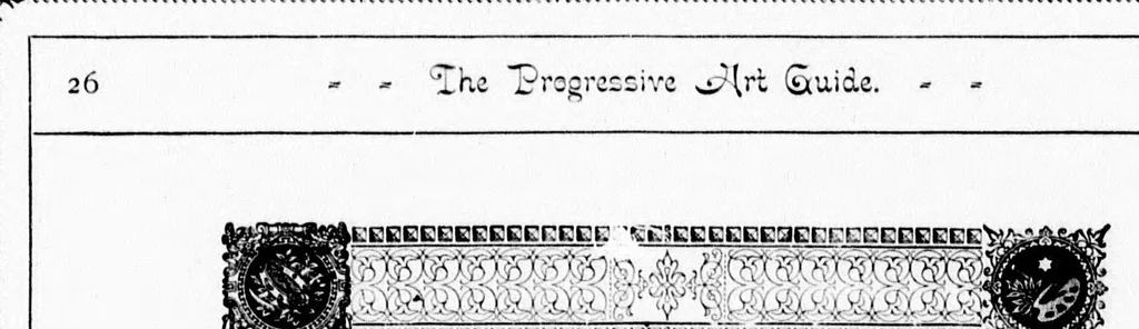 An illustration from The progressive art guide (without a teacher) [microform] : an entirely new method of self-instruction on modern arts, shown in their progressive stages of completion, 1888, leaf 30