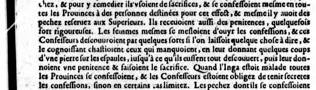 An illustration from Description générale de [sic] Amérique, troisième partie du monde [microforme] : auec tous ses empires, royaumes, estats, et républiques : où sont déduits & traictez par ordre leurs noms, assiette, confins, moeurs, richesses, forces, gouuernement & religion; et la généalogie des empereurs, roys, & princes souuerains, lesquels y ont dominé iusques à nostre temps, 1643, leaf 166