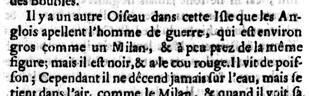 An illustration from Nouveau voyage autour du monde [microforme] : où l'on décrit en particulier l'Isthme de l'Amerique, plusieurs côtes et isles des Indes Occidentales, les Isles du Cap Verd, le passage par la Terre del Fuego, les côtes meridionales du Chili, du Perou & du Mexique; l'Isle de Guam, Mindanao, & des autres Philippines, les isles orientales qui sont prés de Cambodie; de la Chine; Formosa; Luçon, Celebes, &c., la Nouvelle Hollande, les Isles de Sumatra, de Nicobar & de Sainte Helene & le Cap de Bonne Esperance : où l'on traite des differens terroirs de tous ces pais, de leurs ports, des plantes, des fruits & des animaux qu'on y trouve; de leurs habitans, de leurs coûtumes, de leur religion, de leur gouvernement, de leur negoce, &c., 1698, leaf 90