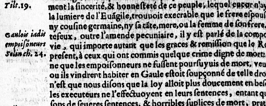 An illustration from L'histoire universelle du monde [microforme] : contenant l'entiere description & situation des quatre parties de la terre, la divisio & estenduë d'une chacune region & province d'icelles : ensemble l'origine & particulières moeurs, loix, coustumes, religion, & ceremonies de toutes les nations, & peuples par qui elles sont habitées : divisée en quatre livres, 1572, leaf 416