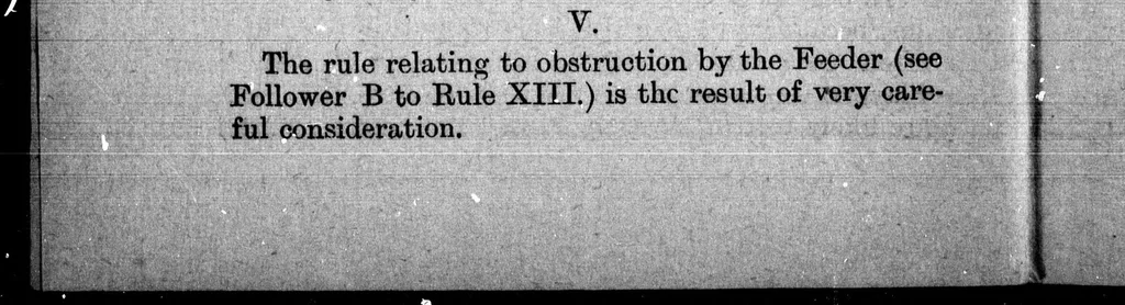 An illustration from Changers rules [microform], 1893, leaf 24