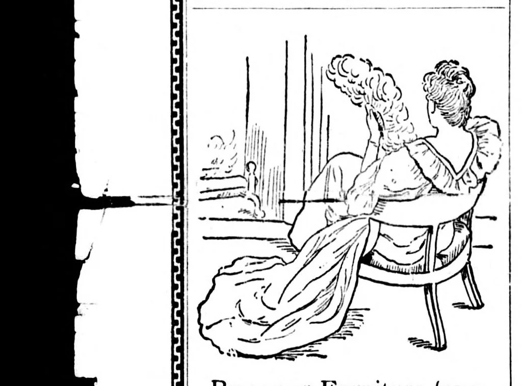 An illustration from Chas. Frohmann's Company presenting a grand double bill! [microform] : the performance will commence with a comedietta, in one act entitled "Chums" by Thos. Frost ... ; selected by A.M. Palmer ... [et al.], 1893, leaf 5