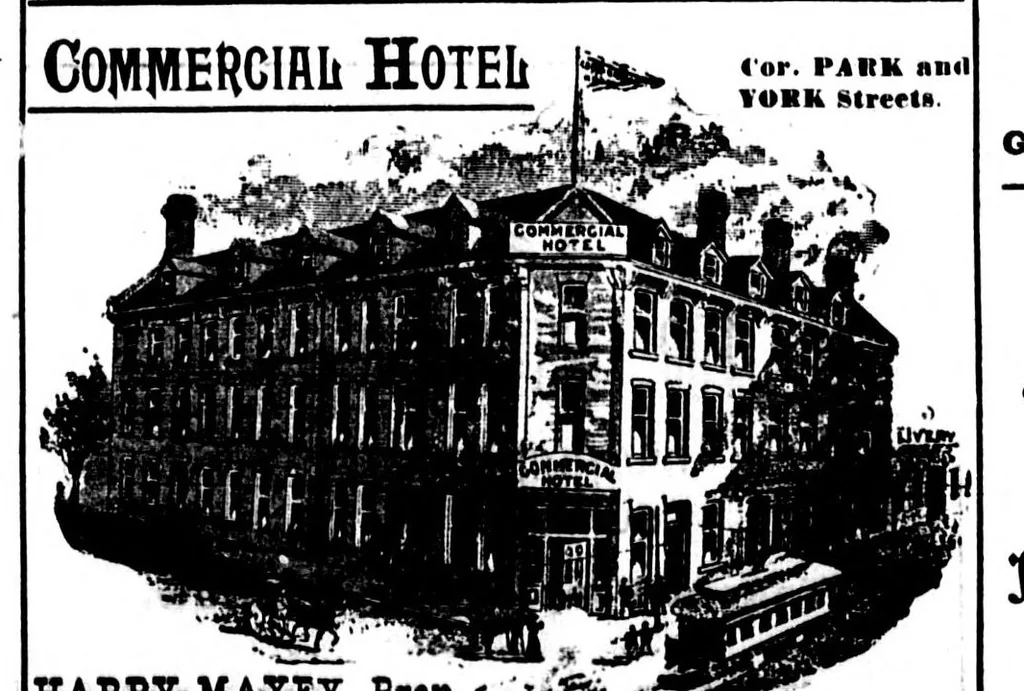 An illustration from Eugenie Blair and her own company in East Lynne [microform] : in five acts : direction of Robert Downing, 1898, leaf 6