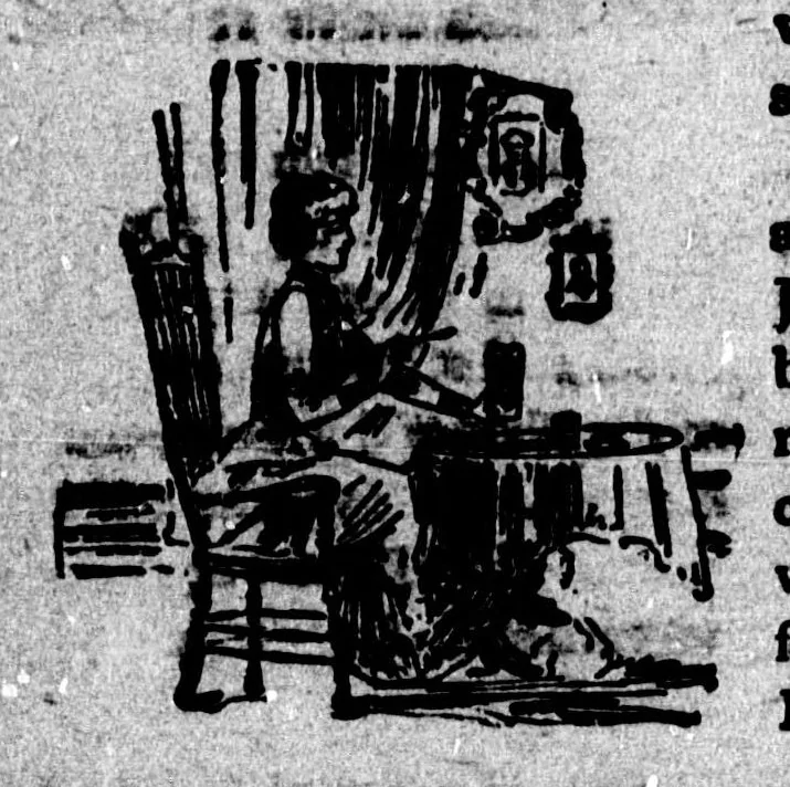 An illustration from Directions for the use of Diamond dyes [microform] : how to dye more than one hundred colors with Diamond dyes, 1900, leaf 21