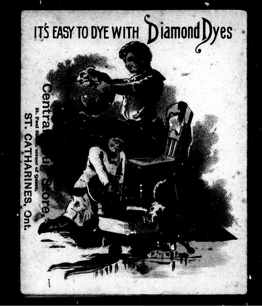 An illustration from For successful home dyeing use Diamond dyes [microform], 1900, leaf 39