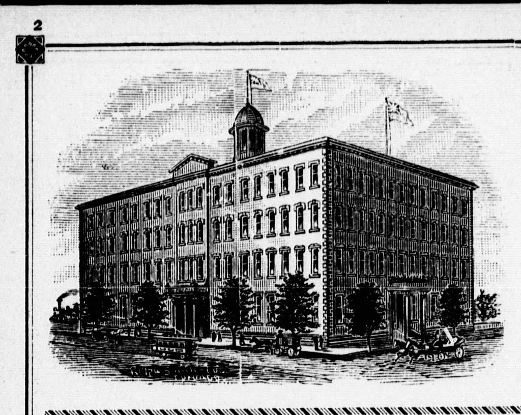 An illustration from Grand Opera House, London, Ont., programme [microform] : Tuesday, Nov. 24th, Guy Bros. Minstrels ., 1896, leaf 5