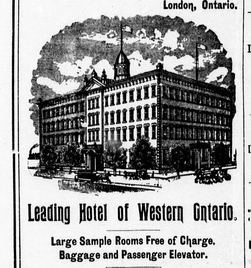 An illustration from Grand Opera House, London, Ont. [microform] : Friday, Nov. 4th, 1892 : programme, Primrose & West's Minstrels ., 1892, leaf 6