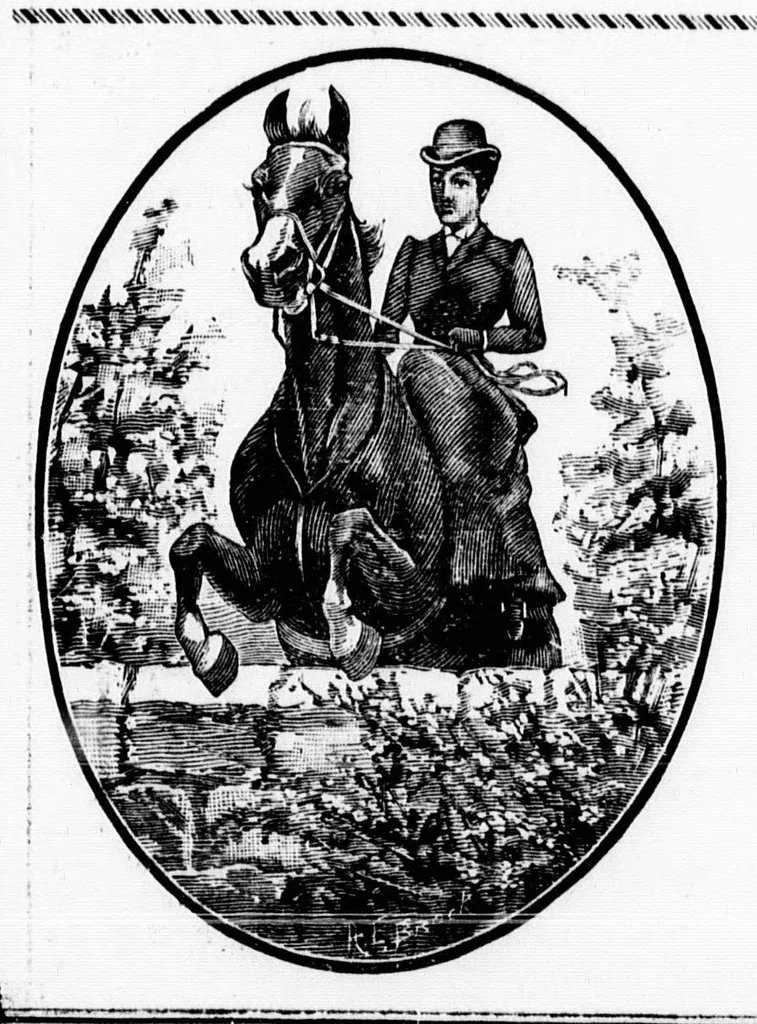 An illustration from Grand Opera House, London, Ont., programme [microform] : Saturday, Dec. 1st, matinee and night, Guy Bros. Minstrels ., 1894, leaf 8