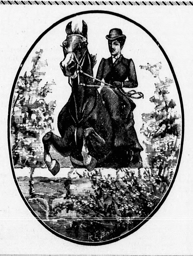 An illustration from Grand Opera House, London, Ont., programme [microform] : Saturday, Sept. 29th, the necromantique comedian Herrmann the Great, in his incomparable entertainment of magic, mirth and mystery aided by Madame Herrmann ., 1894, leaf 8