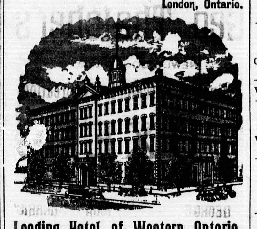 An illustration from Grand Opera House, London, Ont. [microform] : Monday, February 27th, 1893 : programme, the highest-salaried Vaudeville organization in existence, The New York Vaudeville Stars ., 1893, leaf 6
