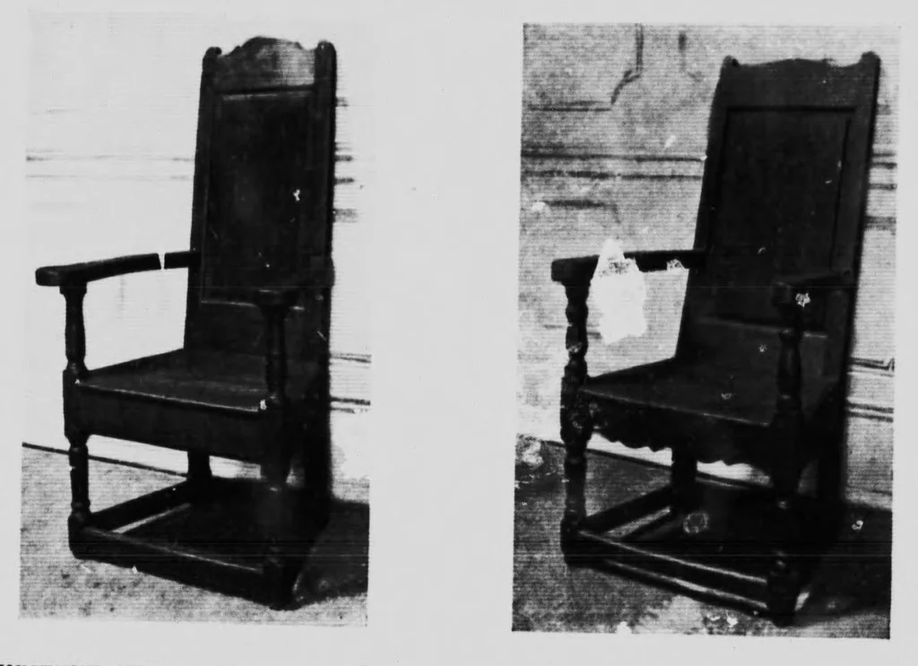 An illustration from Chats on cottage and farmhouse furniture [microform], 1911, leaf 199