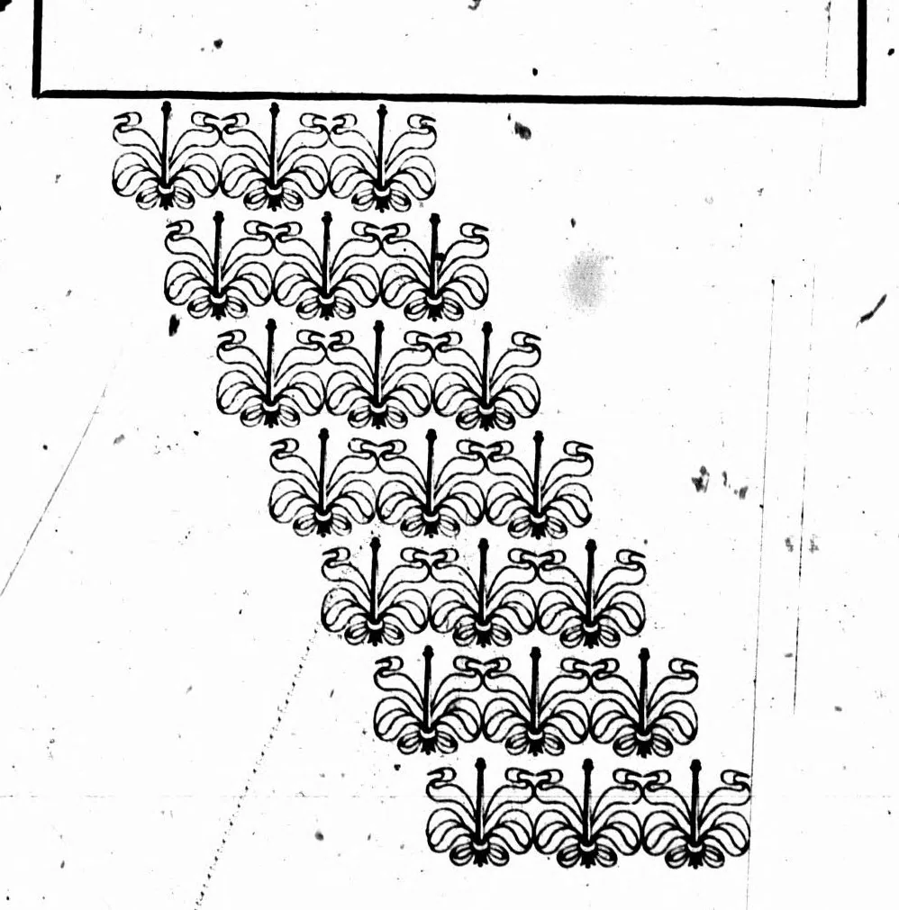 An illustration from The latest type fashions [microform], 1899, leaf 5