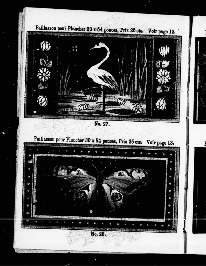 An illustration from Confection de paillassons et nattes [microforme], 1899, leaf 15