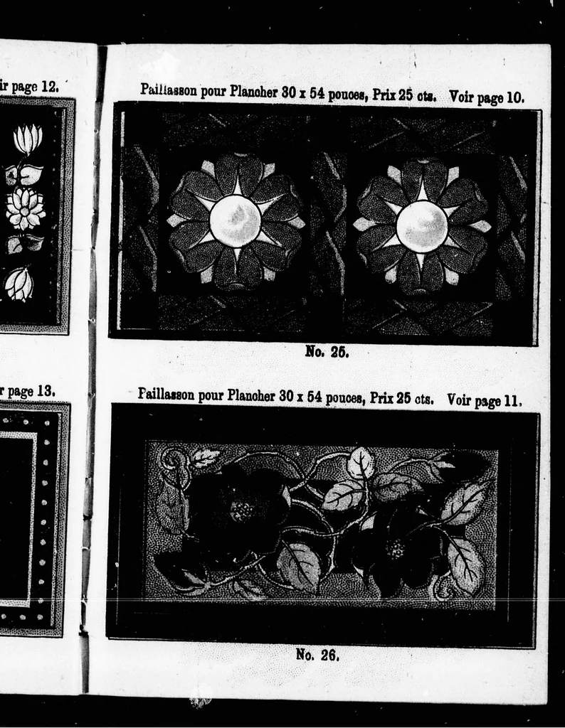 An illustration from Confection de paillassons et nattes [microforme], 1899, leaf 16