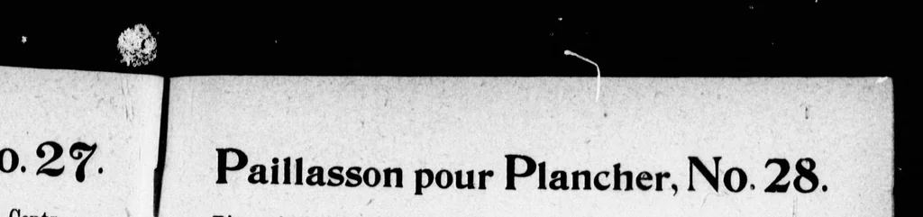 An illustration from Confection de paillassons et nattes [microforme], 1899, leaf 22