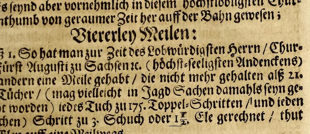An illustration from Cimelium geographicum tripartitum, oder Dreyfaches geographisches Kleinod, : darinnen begriffen, I. Richtig-gesuchte und verfassete Longitudines und Latitudines aller gross- und kleinen Städte, auch Schlösser, sambt gräflicher, freyherrlicher und adelicher Häuser, des gantzen höchstlöblichsten Churfürstenthums Sachsen und incorporirter Lande, neben theils angräntzender Oerther. II. Milliographia, oder, Meilen-Beschreibung, erstlich durch die gantze Welt, hernach in specie dieser Lande; dabey ein sonderbar Rosetum Geographicum, oder Geographischer Rosen-Garten, III. Seminarium geographicum, Geographischer Pflantz-Garten, Rechst schuldigster Beförderung der Ehre Gottes, der Durchleuchtigsten, Chur- und Hoch-Fürstlichen gnädigsten Herrschafft zu unterthänigsten, auch Dero getreuesten Land-Ständen nützlichen Diensten, 1680, leaf 151