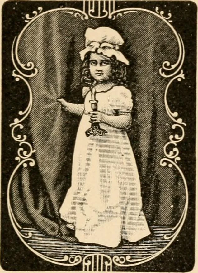 An illustration from Cinch or Pedro and how to play it., 1900, leaf 16