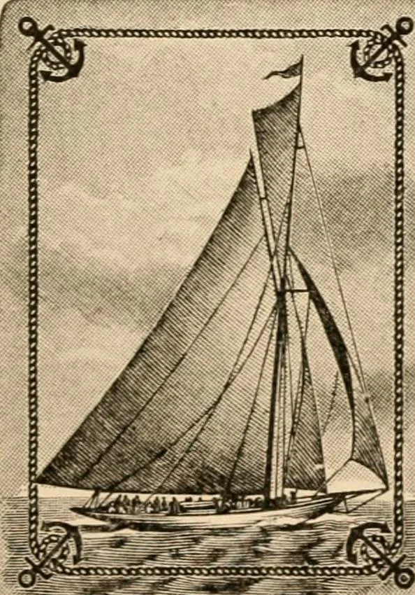 An illustration from Cinch or Pedro and how to play it., 1900, leaf 16