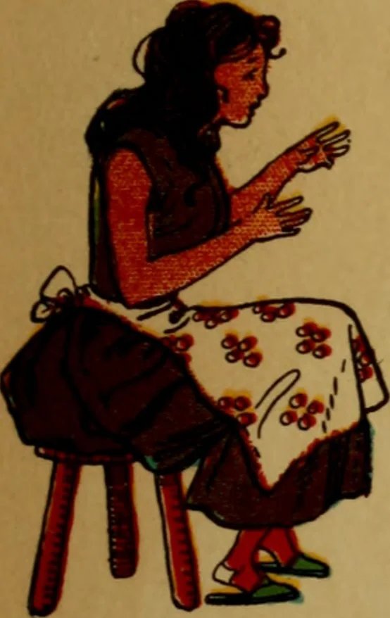 An illustration from Cinderella, or, The little glass slipper, 1908, leaf 10