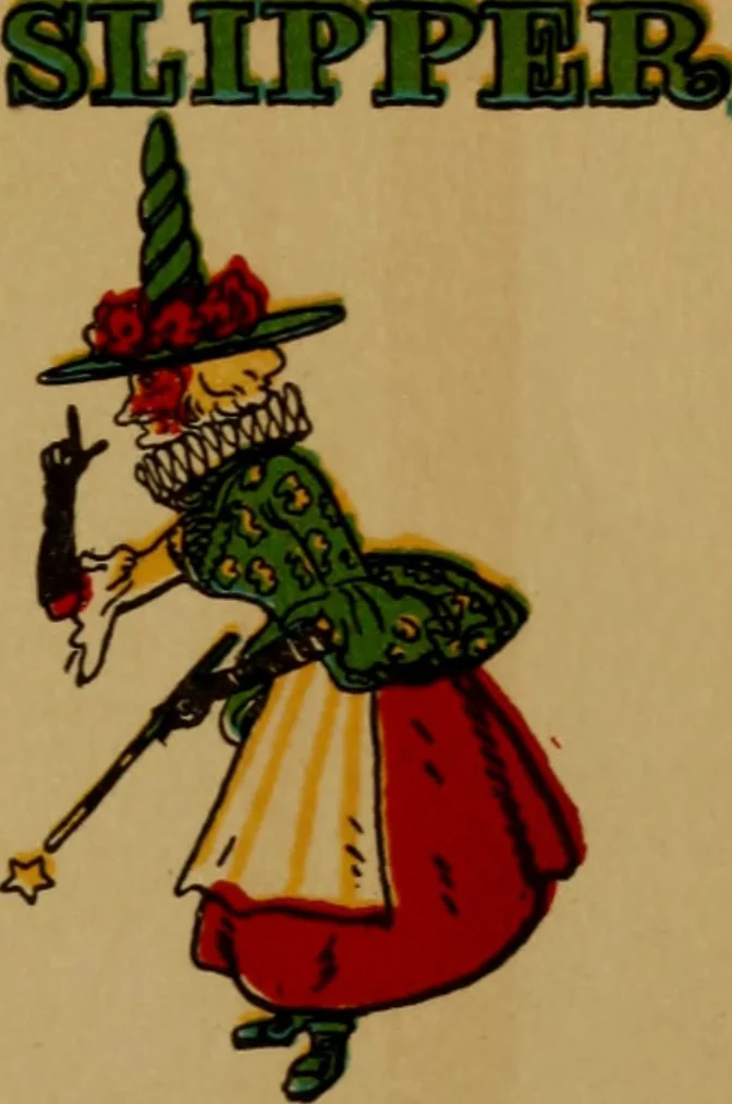An illustration from Cinderella, or, The little glass slipper, 1908, leaf 10