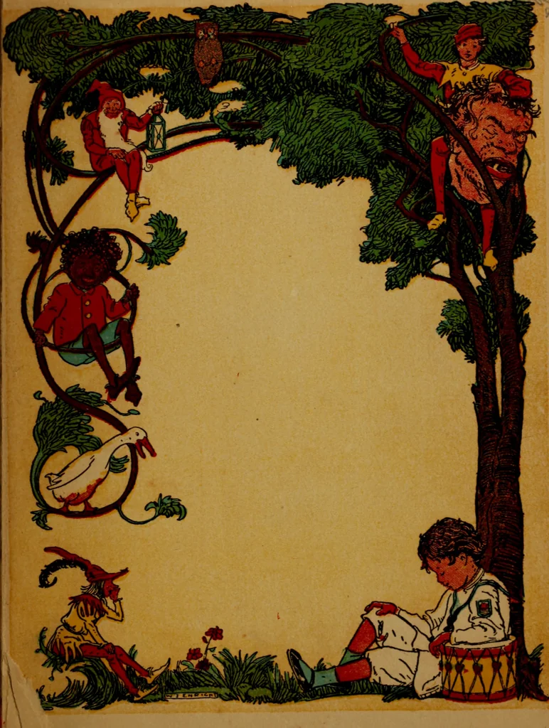 An illustration from Cinderella, or, The little glass slipper, 1908, leaf 2