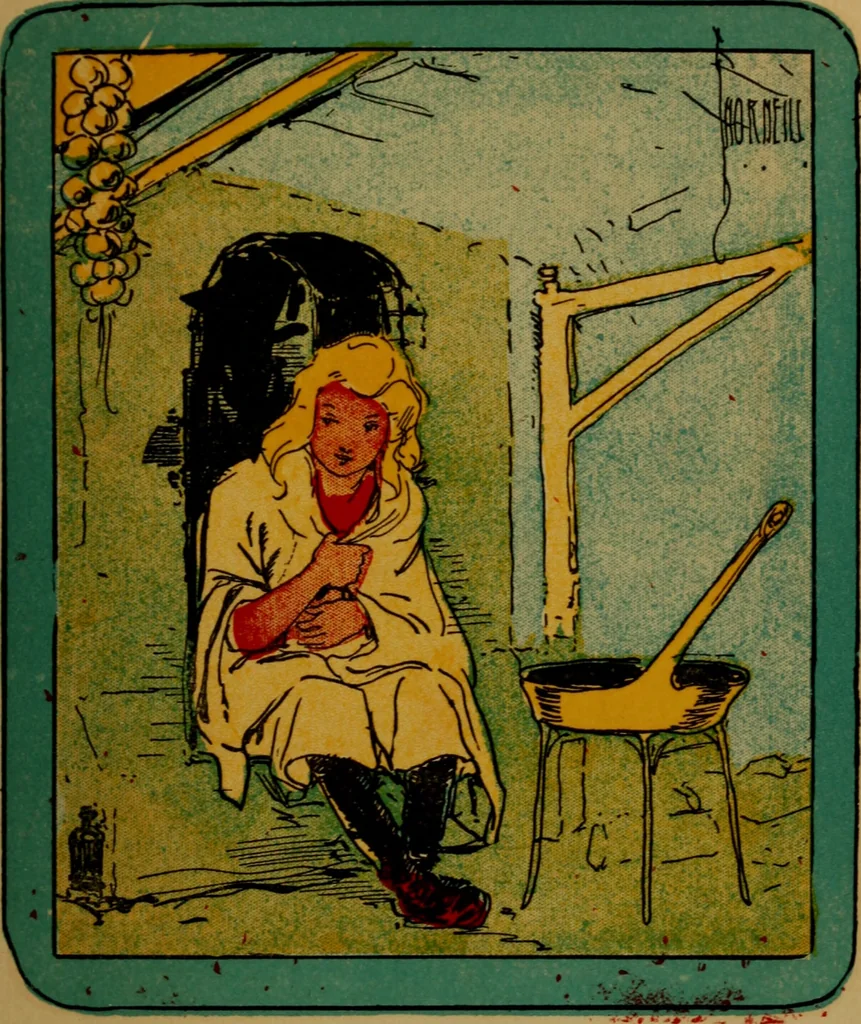 An illustration from Cinderella, or, The little glass slipper, 1908, leaf 26