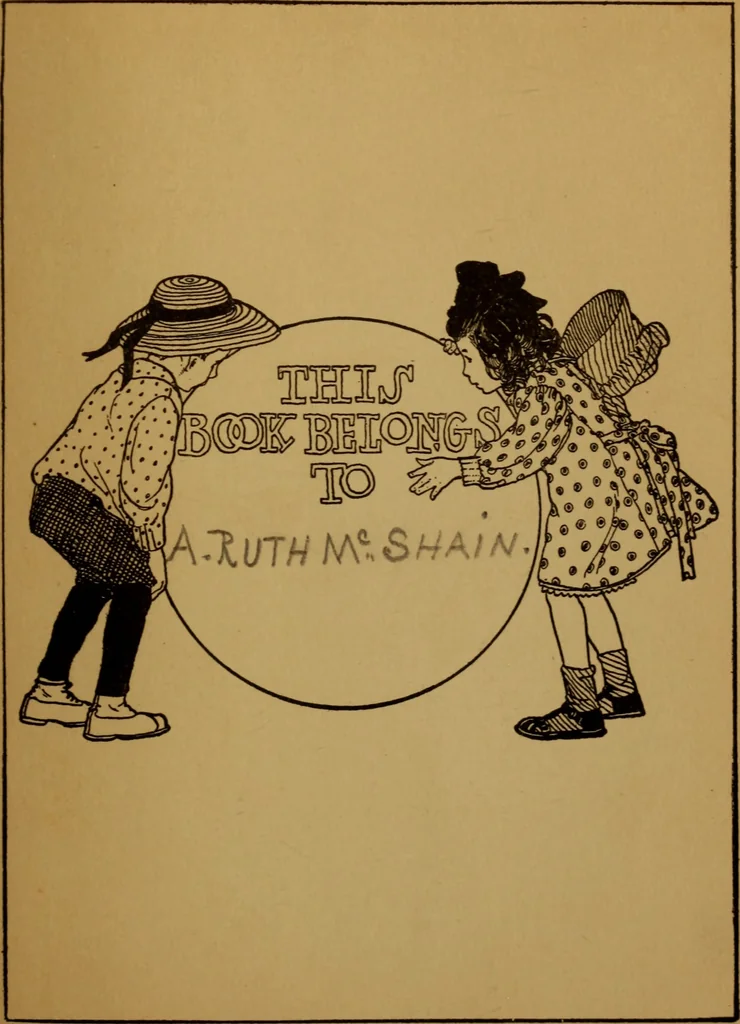 An illustration from Cinderella, or, The little glass slipper, 1908, leaf 4