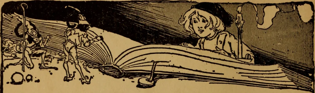 An illustration from Cinderella, or, The little glass slipper, 1908, leaf 5