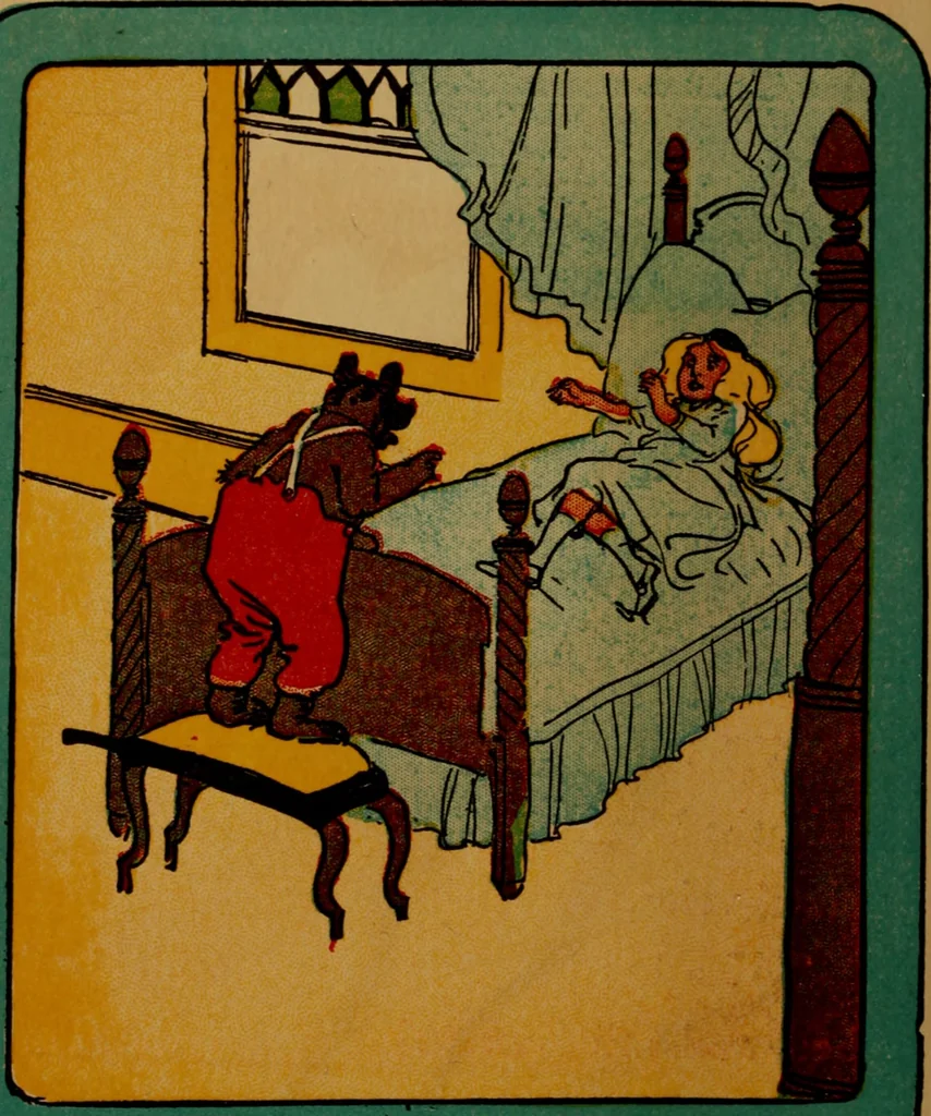 An illustration from Cinderella, or, The little glass slipper, 1908, leaf 53