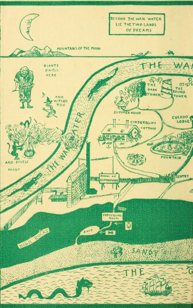 An illustration from Cinderella's garden, 1927, leaf 2