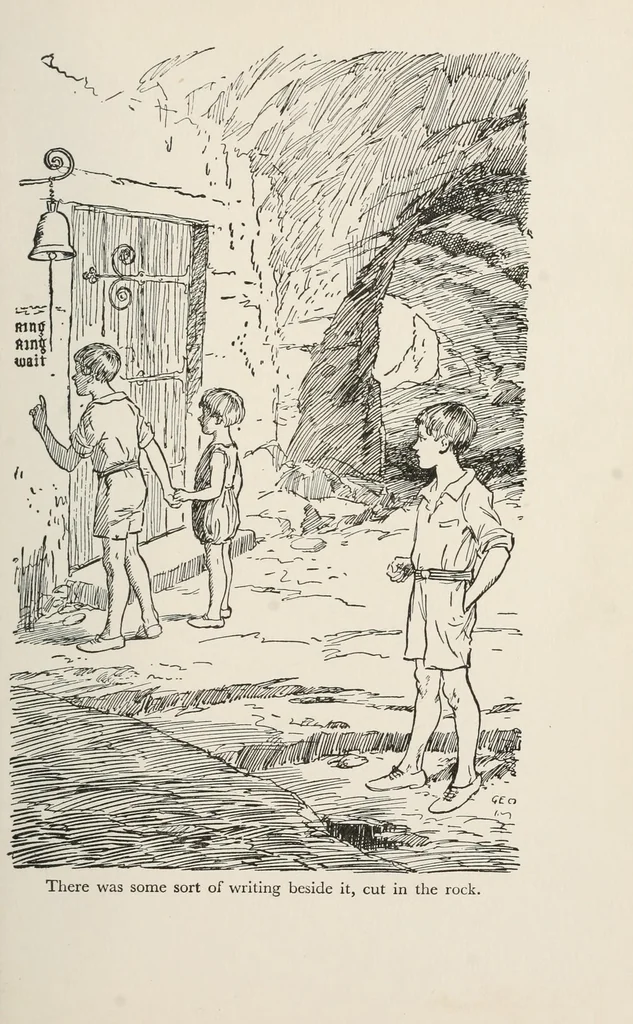 An illustration from Cinderella's garden, 1927, leaf 21