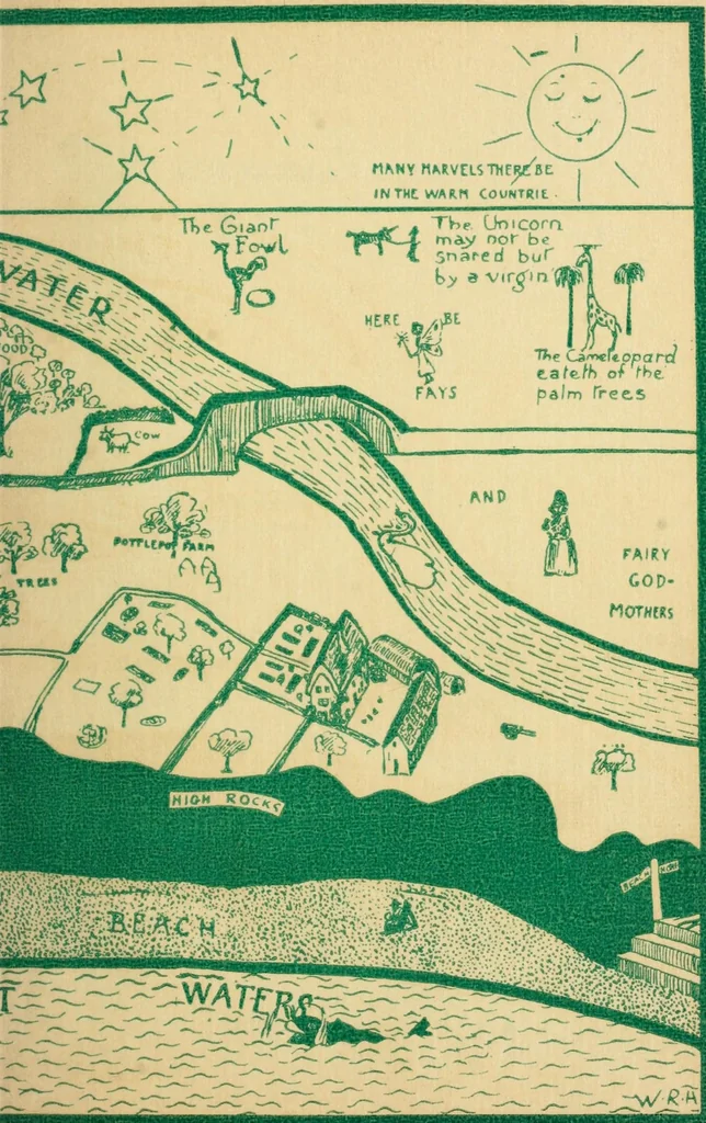 An illustration from Cinderella's garden, 1927, leaf 3