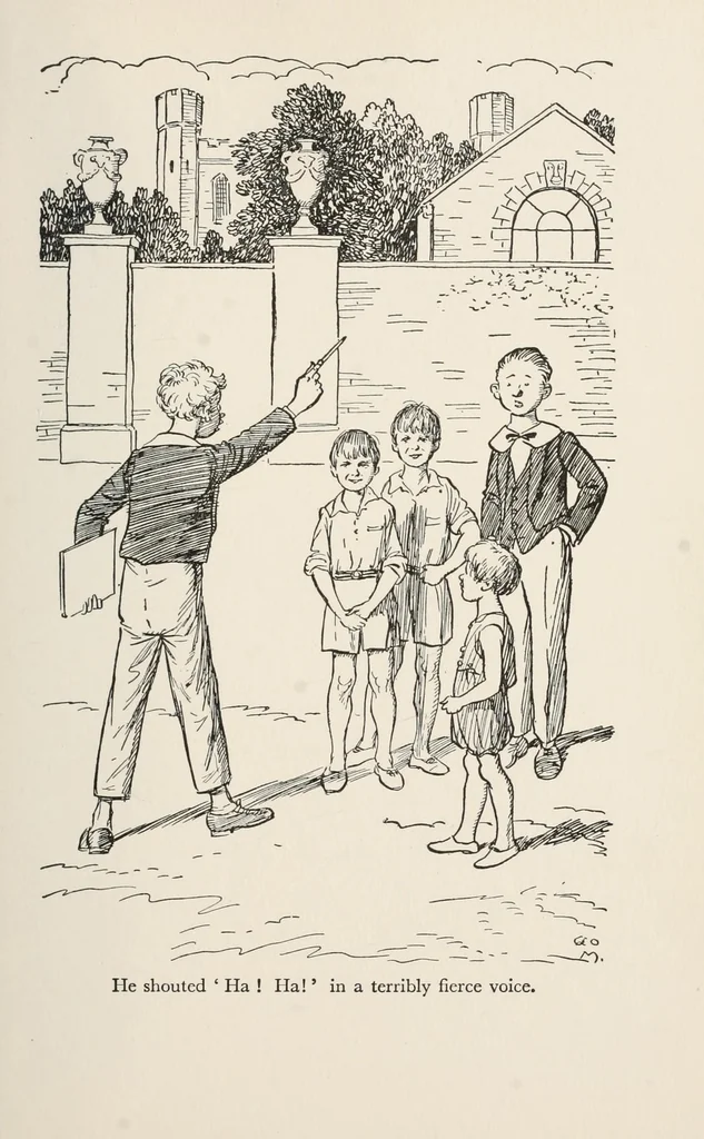An illustration from Cinderella's garden, 1927, leaf 33
