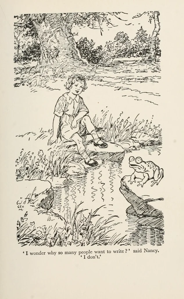 An illustration from Cinderella's garden, 1927, leaf 77