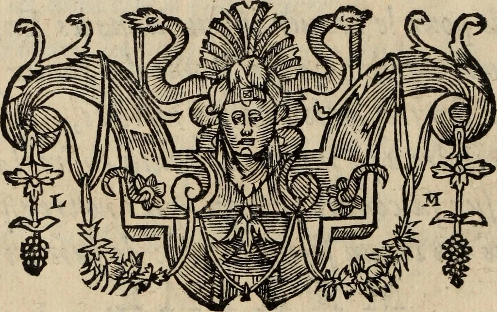 An illustration from Cinna; ou, La clemence d'Auguste, tragédie, 1646, leaf 55