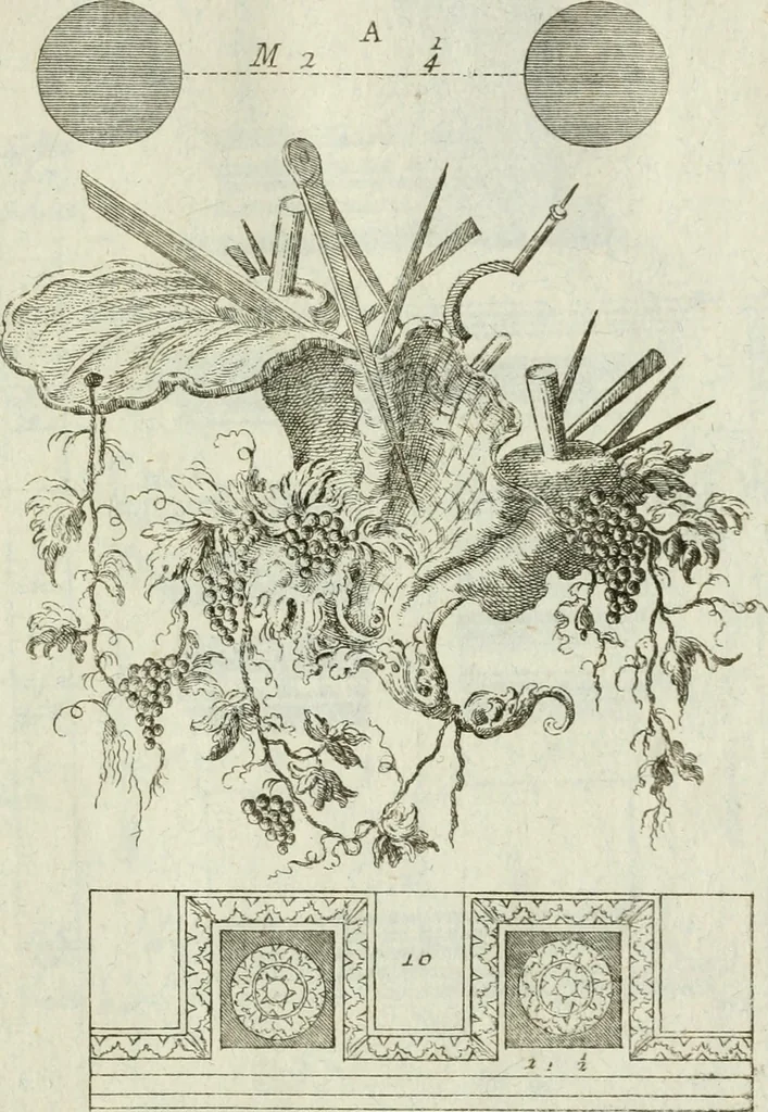 An illustration from I cinque ordini di architettura di Andrea Palladio : esposti per un' esatta istruzione di chi ama e coltiva questa billa utilissima arte, 1784, leaf 60