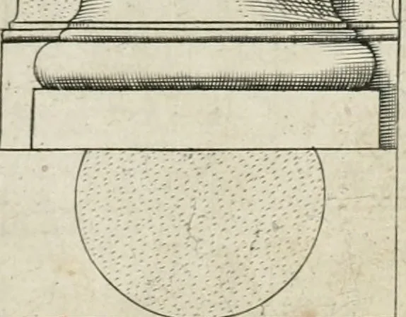 An illustration from Regola delli cinqve ordini d' architettvra, 1602, leaf 22