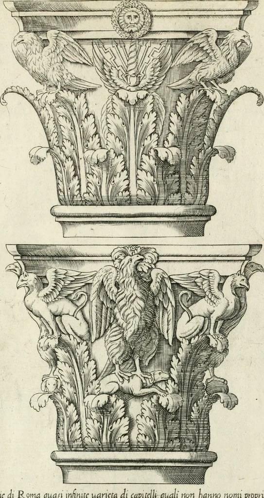 An illustration from Regola delli cinqve ordini d' architettvra, 1602, leaf 62