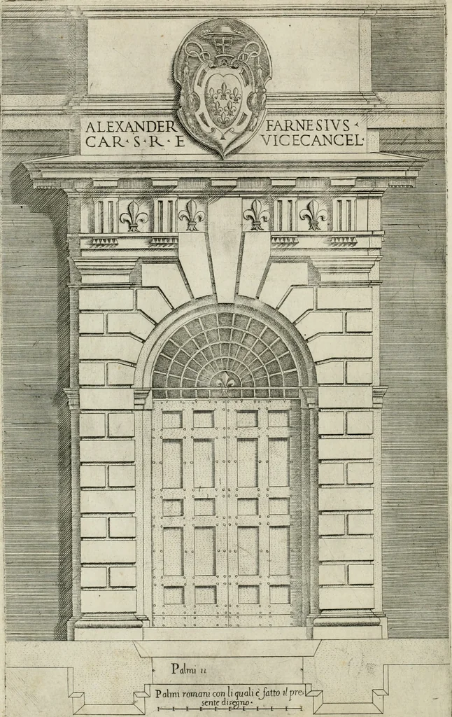 An illustration from Regola delli cinqve ordini d' architettvra, 1602, leaf 69