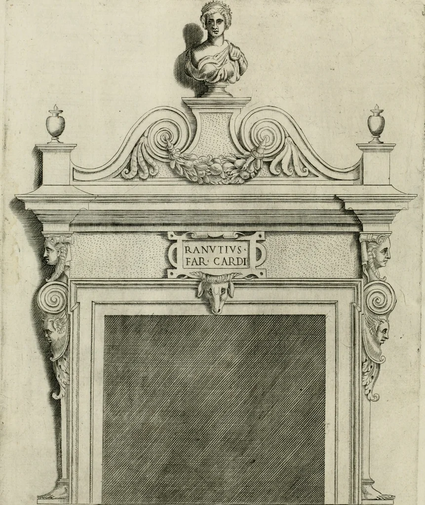 An illustration from Regola delli cinqve ordini d' architettvra, 1602, leaf 77