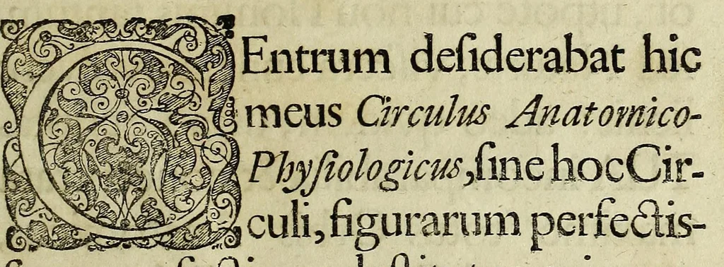 An illustration from Circulus anatomico-physiologicus :, 1686, leaf 11