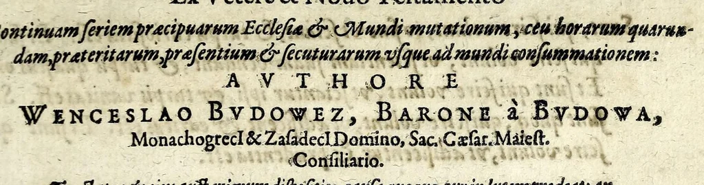 An illustration from Circulus horologI lunaris et solaris, hoc est, Breuissima synopsis, historica, typica et mystica : variis figuris & emblematis illustrata, repraesentans ex Vetere & Nouo Testamento continuam seriem praecipuarum ecclesiae & mundi mutationum, ceu horarum quarundam, praeteritarum, praesentium & secuturarum vlsque ad mundi consummationem, 1616, leaf 3
