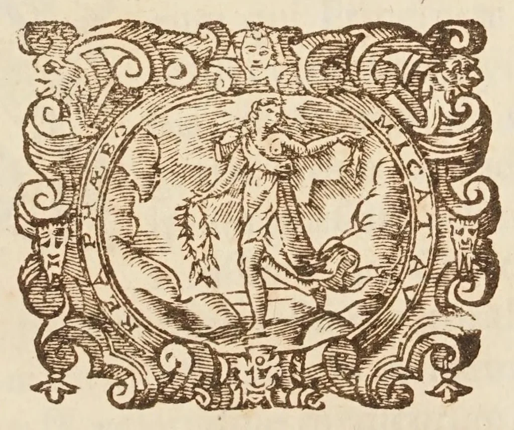 An illustration from Circulus Pisanus, 1643, leaf 571