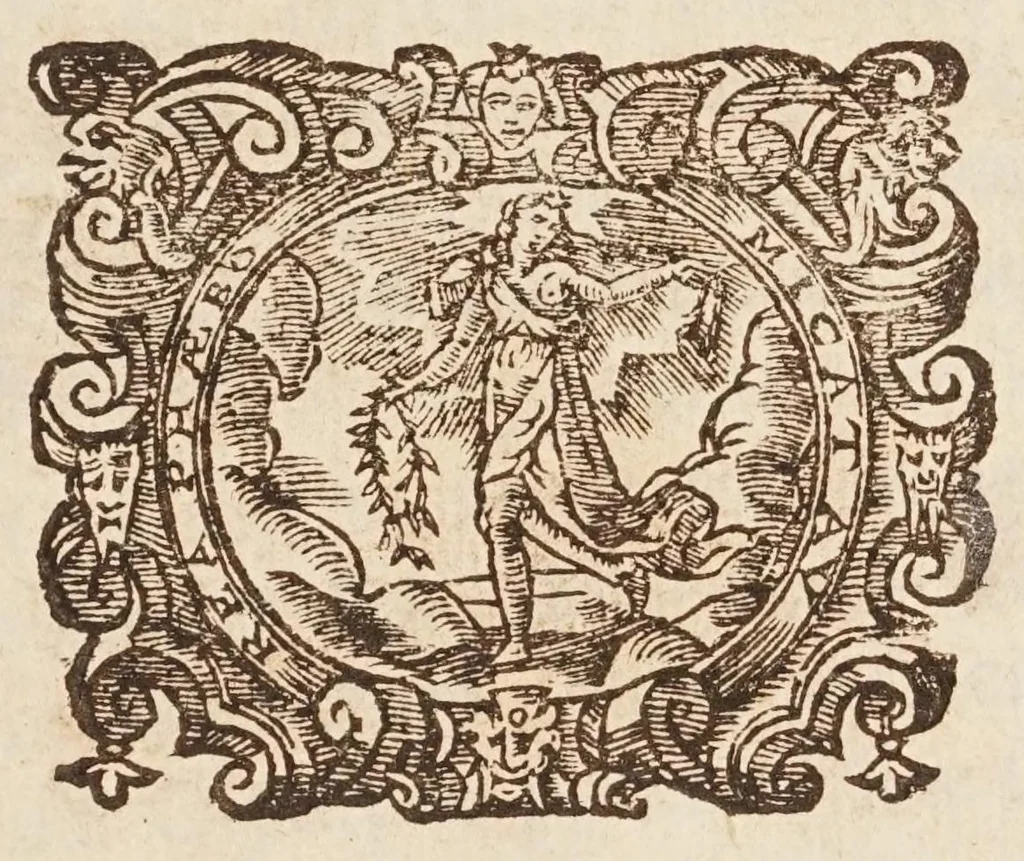 An illustration from Circulus Pisanus, 1643, leaf 7