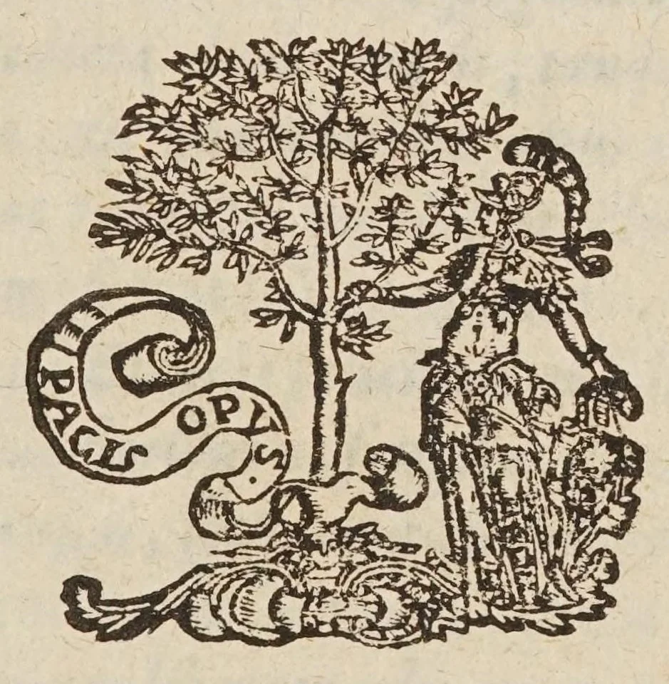 An illustration from Circulus pisanus Claudii Berigardi ... de veteri et perpatetica philosophia in Aristotelis libros octo Physicorum : quatuor De caelo : duos De ortu & interitu : quatuor De meteoris, & tres De anima .., 1661, leaf 7