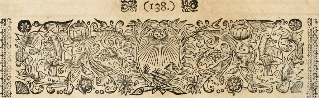 An illustration from Cistercium bis-tertium seu Historia elogialis, in qua sacerrimi ordinis cisterciensis anno Domini 1698 à sui origine sexies, seu bis-ter saecularis primordia, incrementa, praeclara gesta ... connexiones cum religiosis ordinibus, coenobiorum series per terras austriacas ., 1700, leaf 165