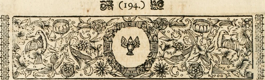 An illustration from Cistercium bis-tertium seu Historia elogialis, in qua sacerrimi ordinis cisterciensis anno Domini 1698 à sui origine sexies, seu bis-ter saecularis primordia, incrementa, praeclara gesta ... connexiones cum religiosis ordinibus, coenobiorum series per terras austriacas ., 1700, leaf 221